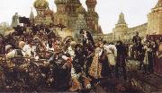 Vasily Surikov The Morning of the Execution of the Streltsy oil painting